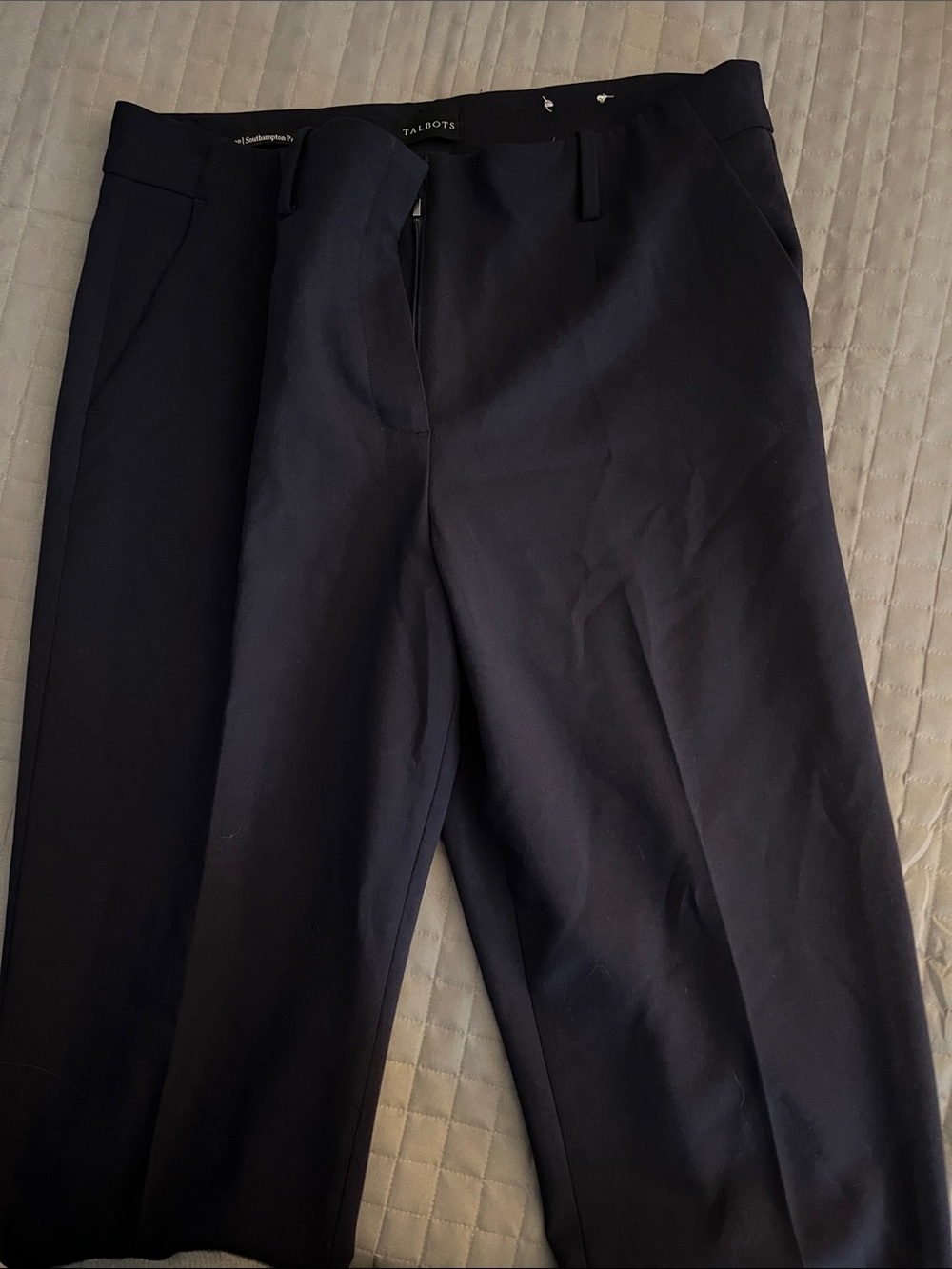 Talbots Navy Southampton Pants